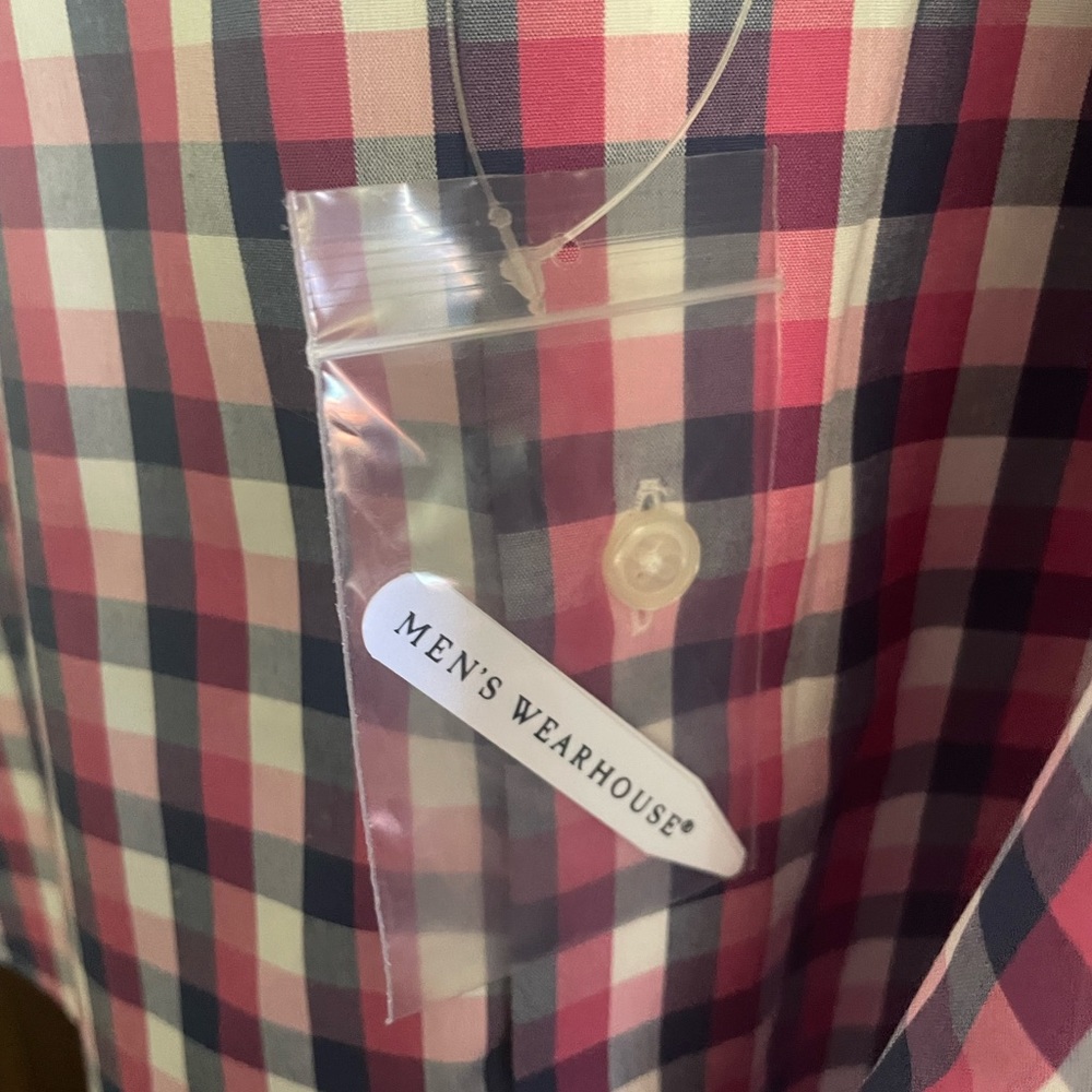 Mens Warehouse Dress Shirt XL - Picture 3 of 3